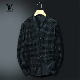 louis vuitton lv chemises manches longues pour homme s_1246427